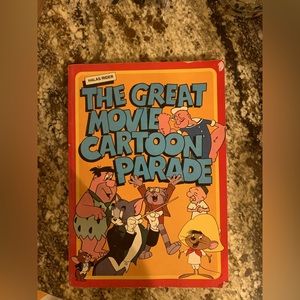 Vintage 1976 The Great Movie Cartoon Parade Book - Halas/Rider - 1st Edition EUC